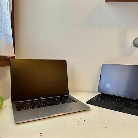 Panoramica Terrazza Sulle Piste Sciistiche Lägenhet *